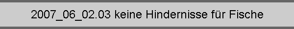 2007_06_02.03 keine Hindernisse f�r Fische