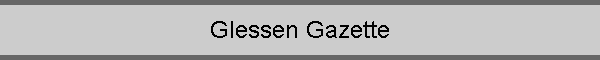 Glessen Gazette