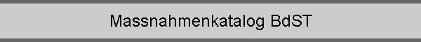 Massnahmenkatalog BdST