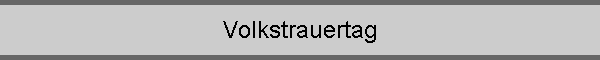 Volkstrauertag